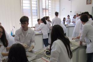 Aula de Dissecação   1ºEM