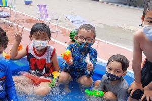 Semana das Crianças: A tarde na Piscina