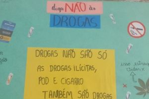 Projeto interdisciplinar Língua Portuguesa e Inglês   Diga não às drogas!   8º ano