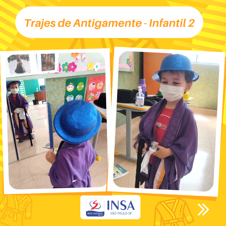 Trajes de antigamente - Infantil 2