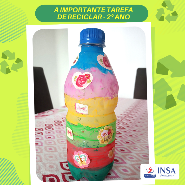 A importante tarefa de reciclar - 2º ano