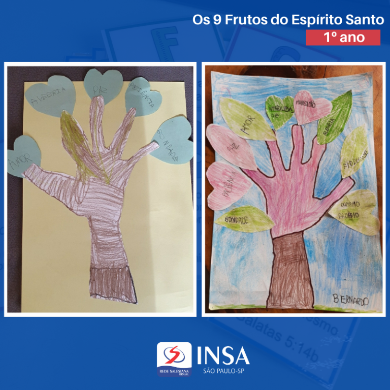 Os 9 Frutos do Espírito Santo - 1º Ano