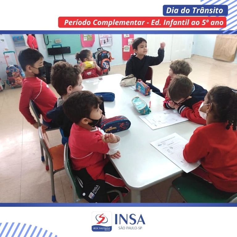 Dia do Trânsito - Período Complementar - Ed. Infantil ao 5º ano