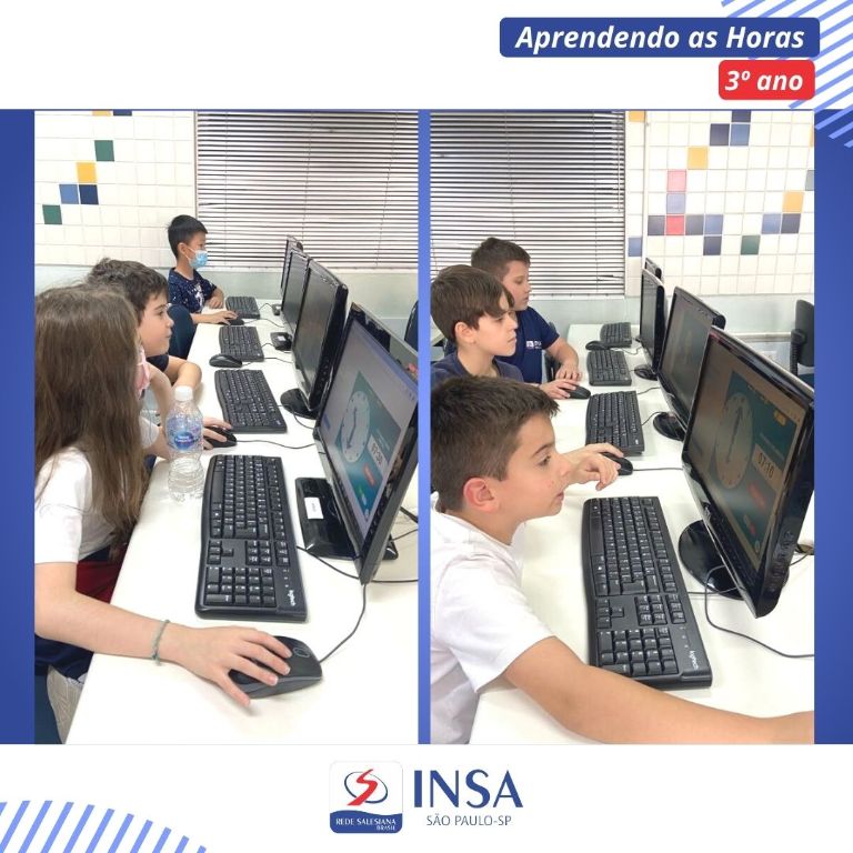 Aprendendo as horas - 3º ano