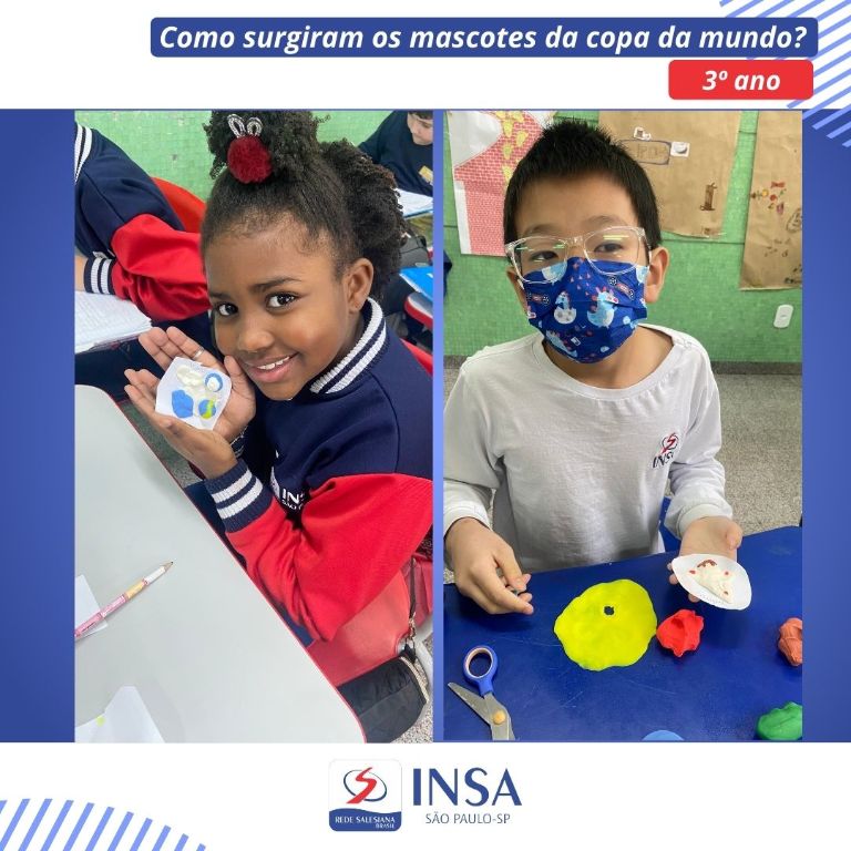 Como surgiram os mascotes da copa da mundo? - 3º ano