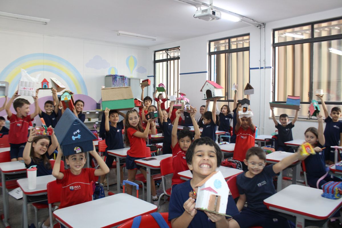Explorando Criatividade e Aprendizado: Estudantes do Fundamental I se destacam em missões educativas